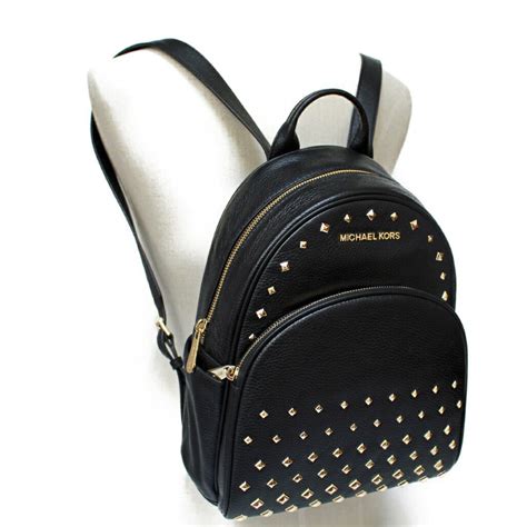 michael kors abbey studded backpack|michael kors abbey backpack.